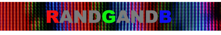 R, and G, and B